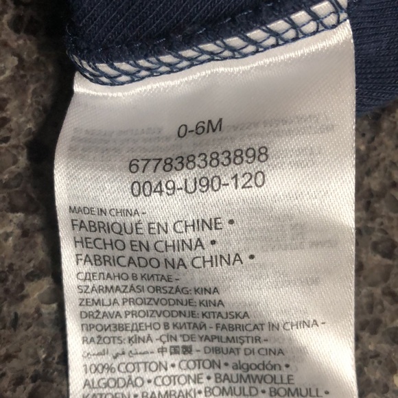 Nike navy hat and mittens 0-6 months EUC - Picture 2 of 5